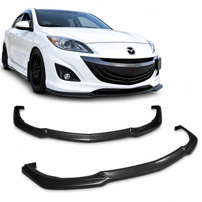10-11 Mazda3 4/5dr MS Style Front Bumper Lip